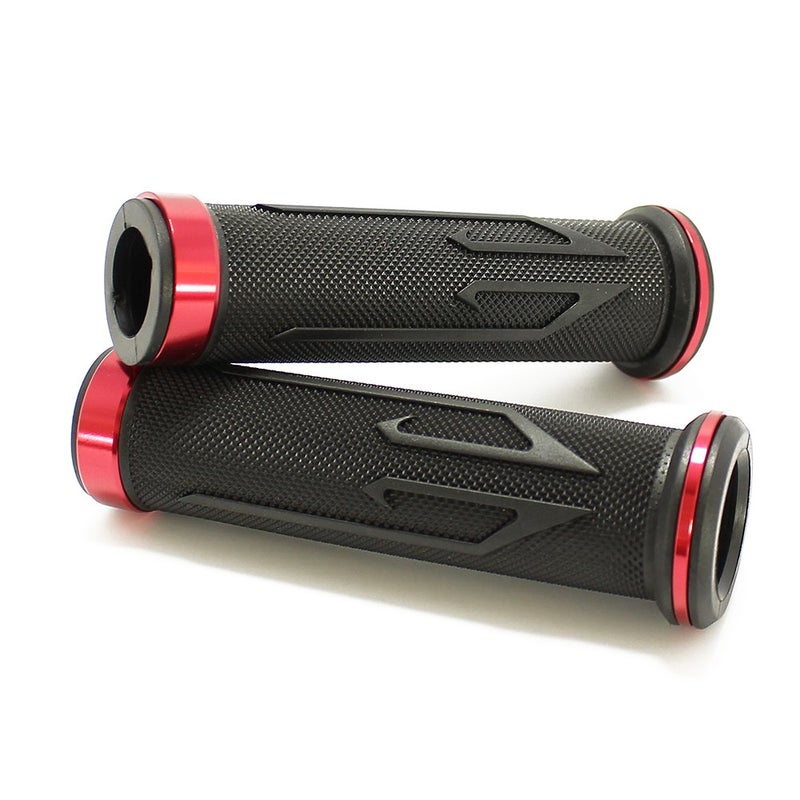 Rich Choices Universal Motorcycle Arrow Rubber Gel Hand Grips for 7/8" 22mm Handlebar Sports Bike Street Bike - Image 2
